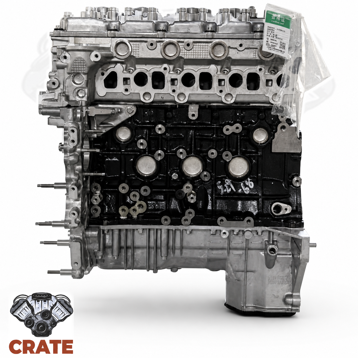 Mazda BT-50 4JJ3-TCX engine assembly detail