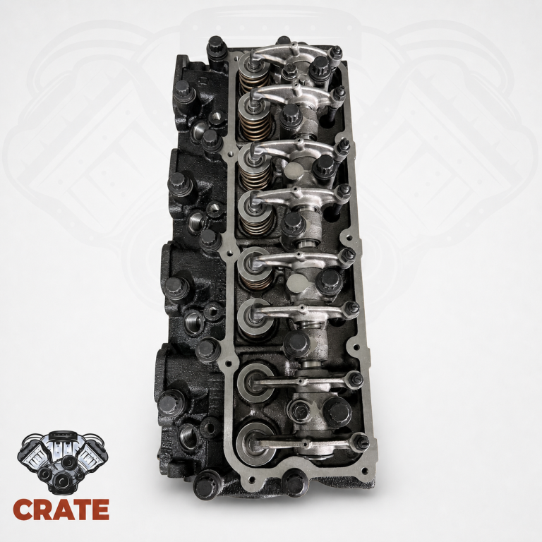 Top view of the Kia J2 cylinder head and rocker assembly