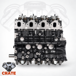 Isuzu 4JG2 Engine brand new long motor – angle 1