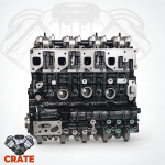 Isuzu 4JG2 Engine brand new long motor – angle 2